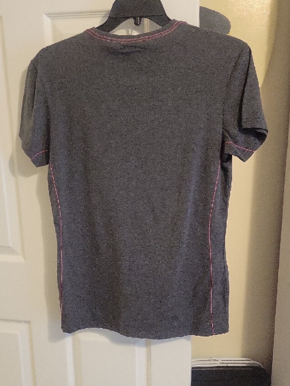 Norway 1905 SzYouth XXL Graphic Tee - Dark Gray with Pink Trim - Picture 4 of 4